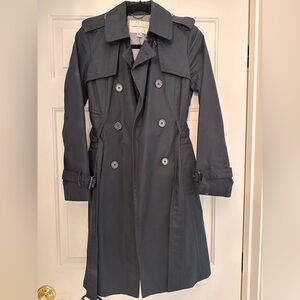 Banana Republic Black Trench Coat